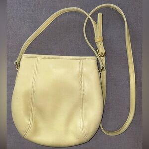 Coach Vintage Leather Framed Shoulder Bag